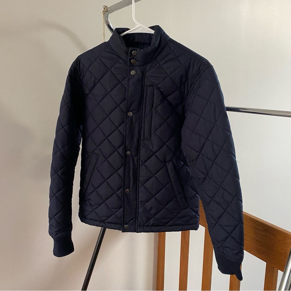 Banana republic diamond quilted jacket
